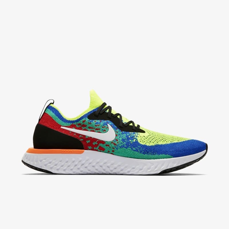 Nike epic clearance react flyknit multicolor